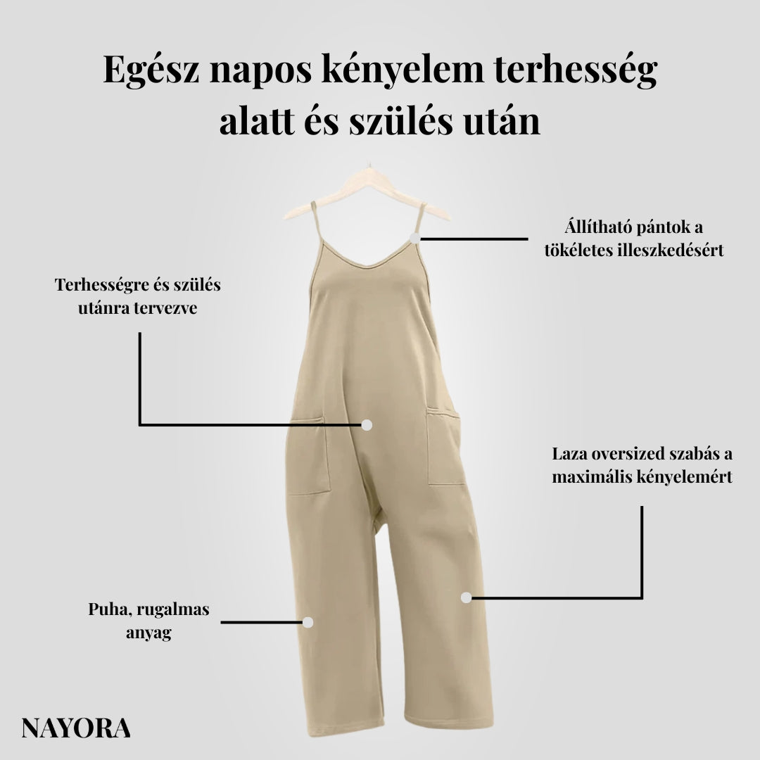 NAYORA Oversized Kismama Overál – Terhességre & Szülés Utánra