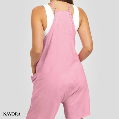 NAYORA Oversized Kismama Rövid Overál – Terhességre & Szülés Utánra