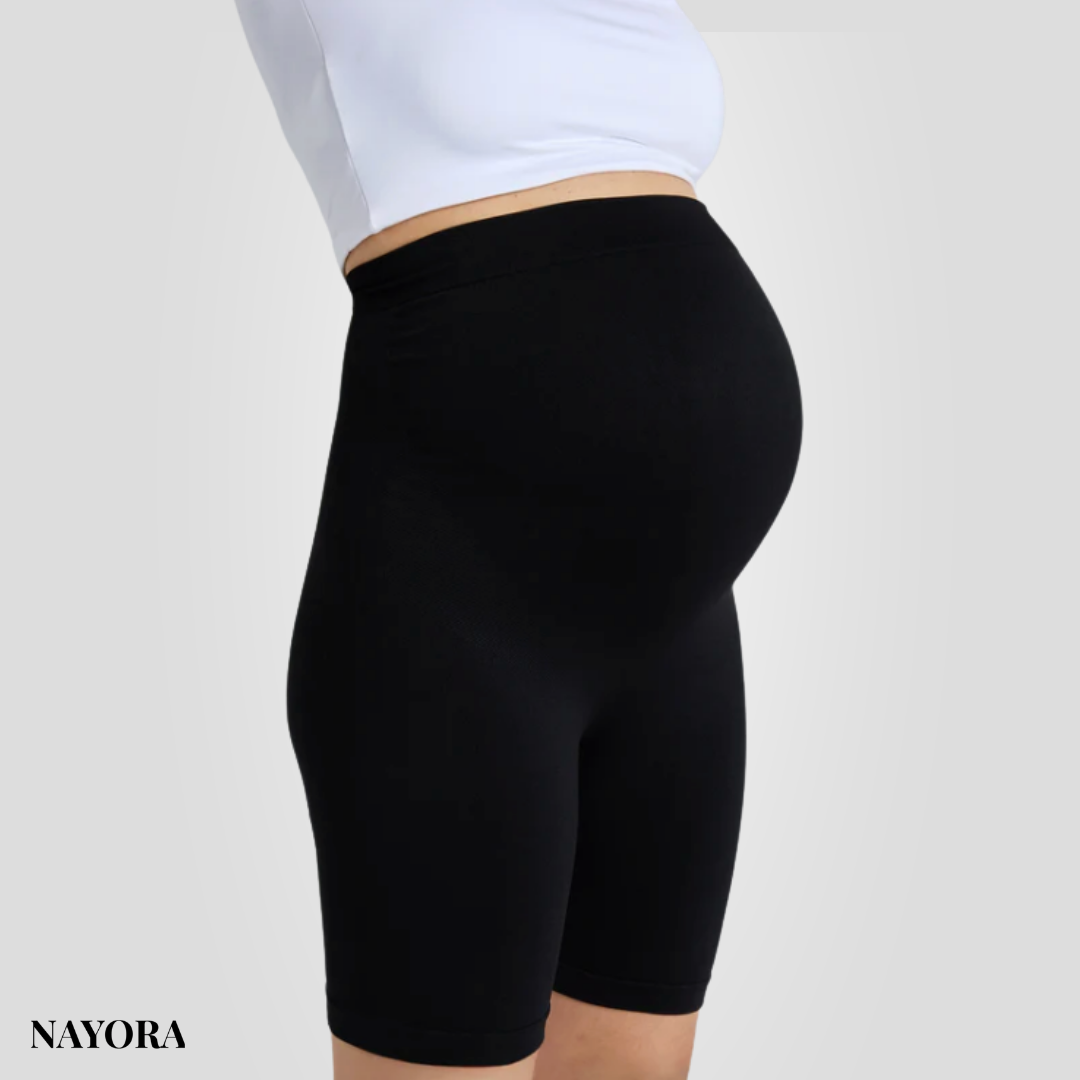 NAYORA Kismama Rövid Leggings – Könnyű & Légies