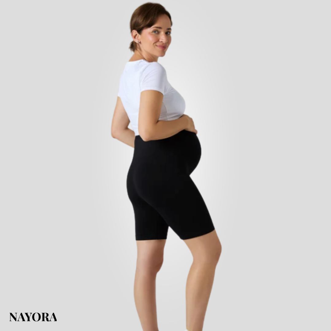 NAYORA Kismama Rövid Leggings – Könnyű & Légies