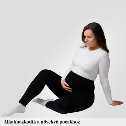 NAYORA 2 darab kismama leggings támogató & kényelmes