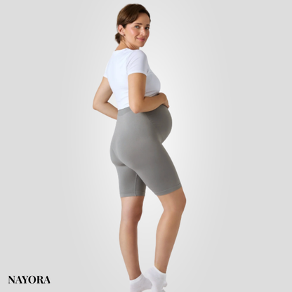 NAYORA Kismama Rövid Leggings – Könnyű & Légies
