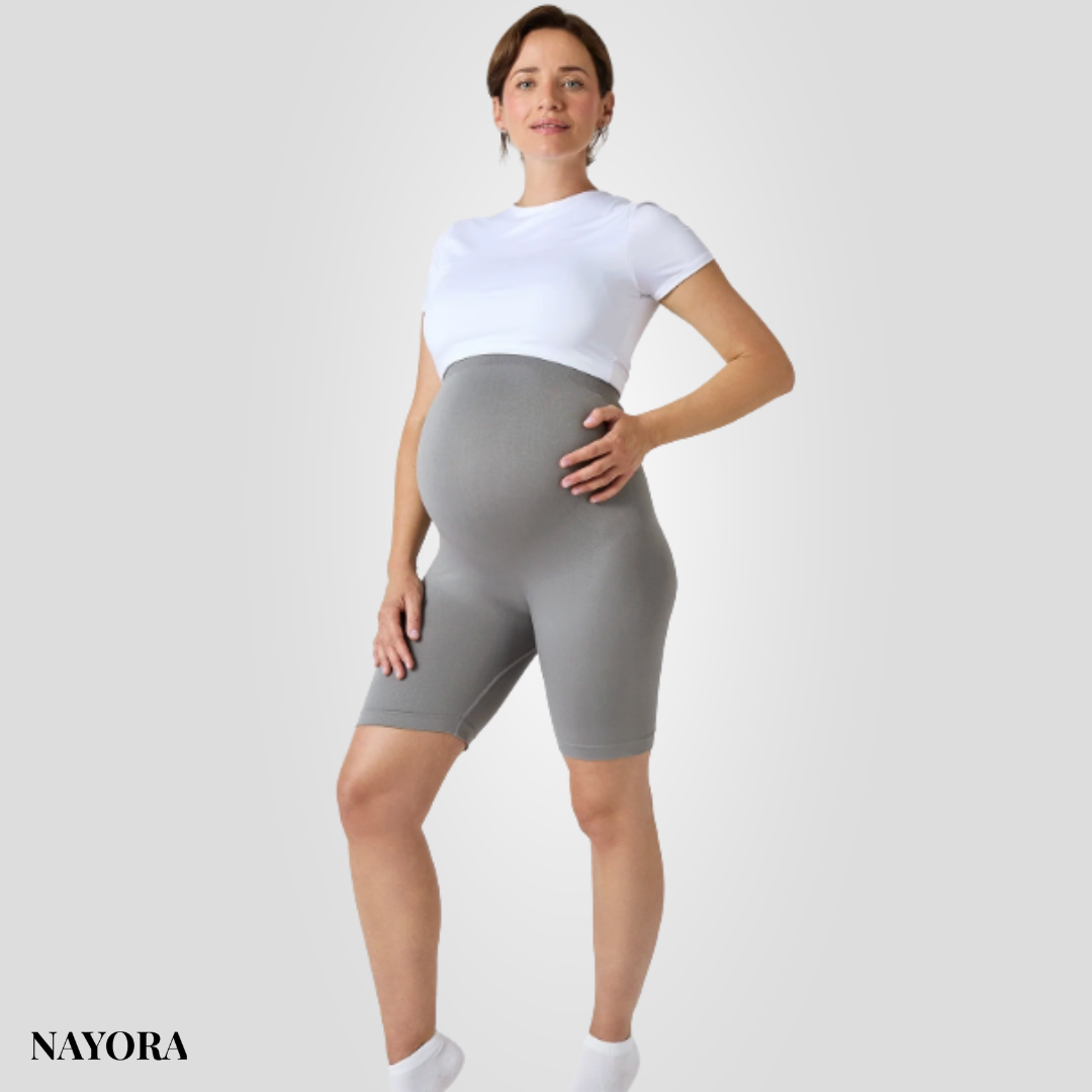 NAYORA Kismama Rövid Leggings – Könnyű & Légies